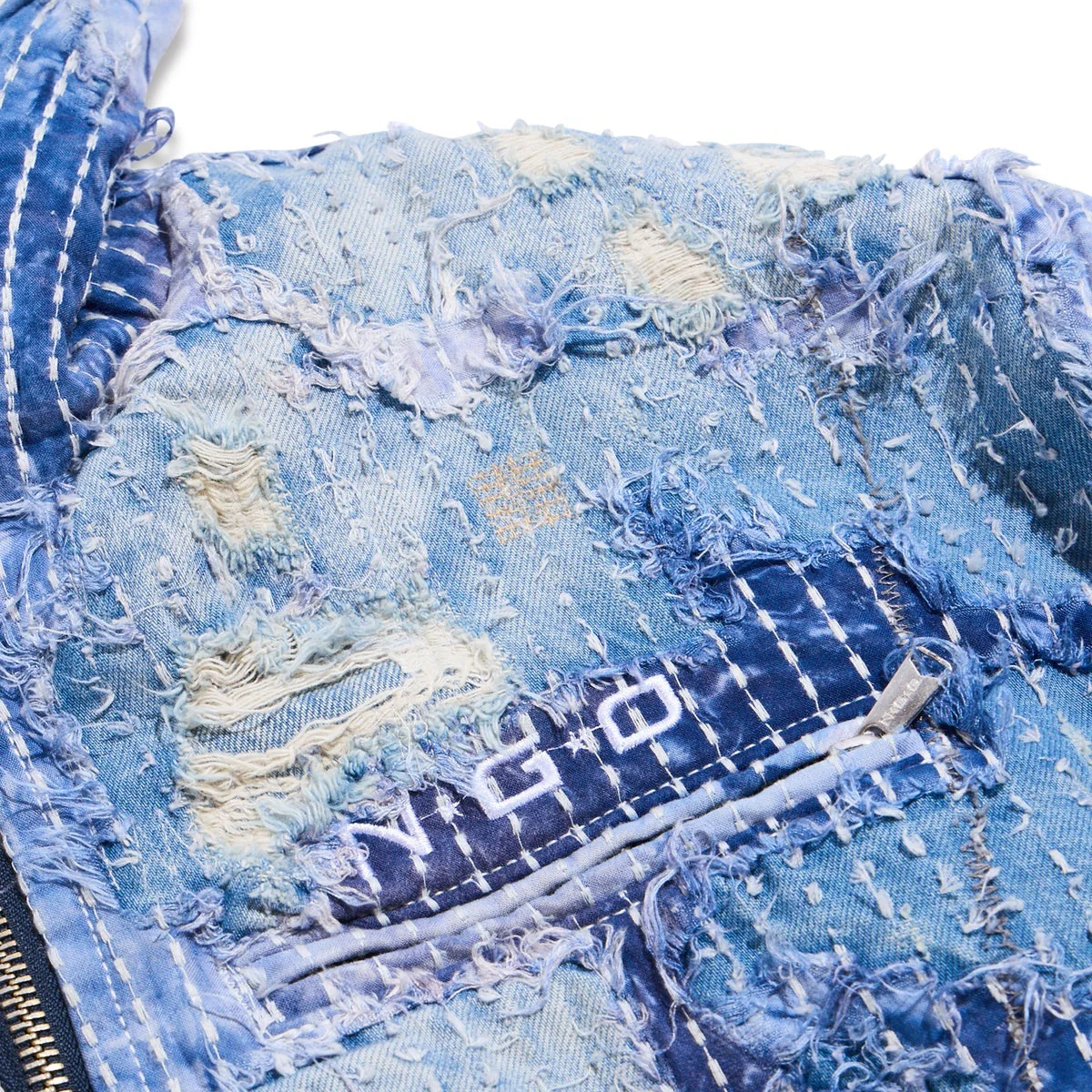 Boro Denim Jacket - Image 3