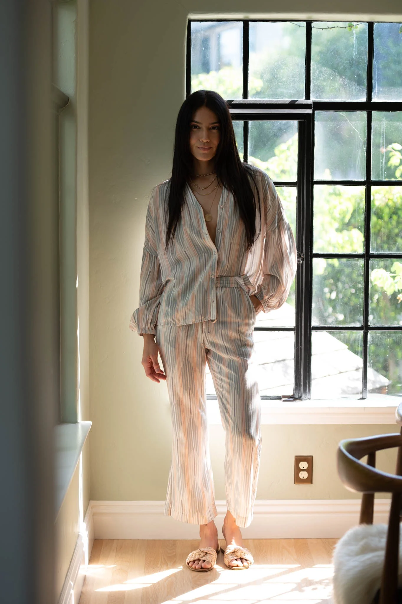 CATHERINE TOP IN DESERT PRINT - Image 3