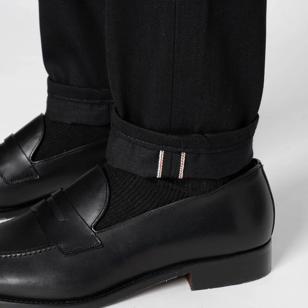 Easy Guy Solid Black Selvedge - Image 7