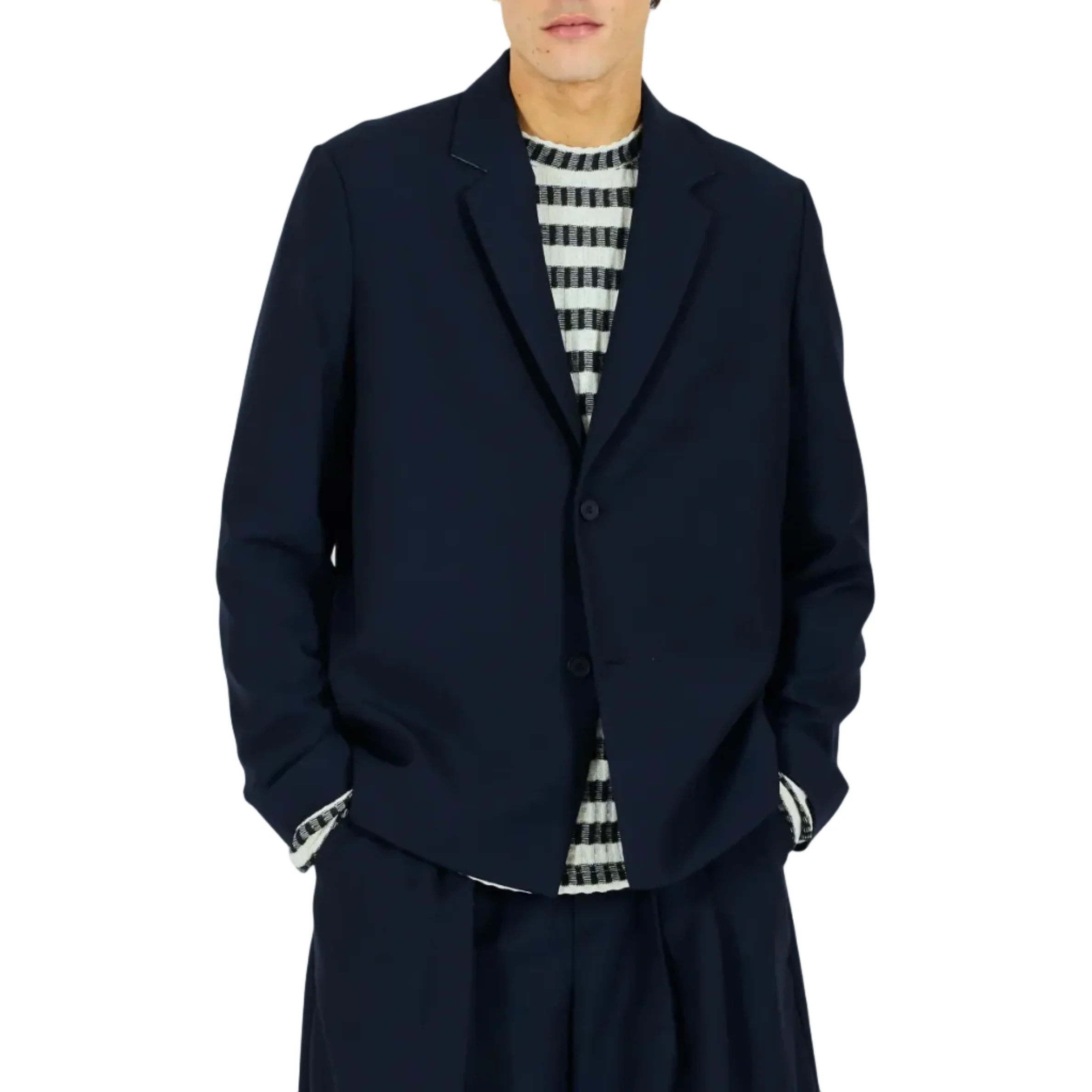Eco Double-Button Blazer - Image 3