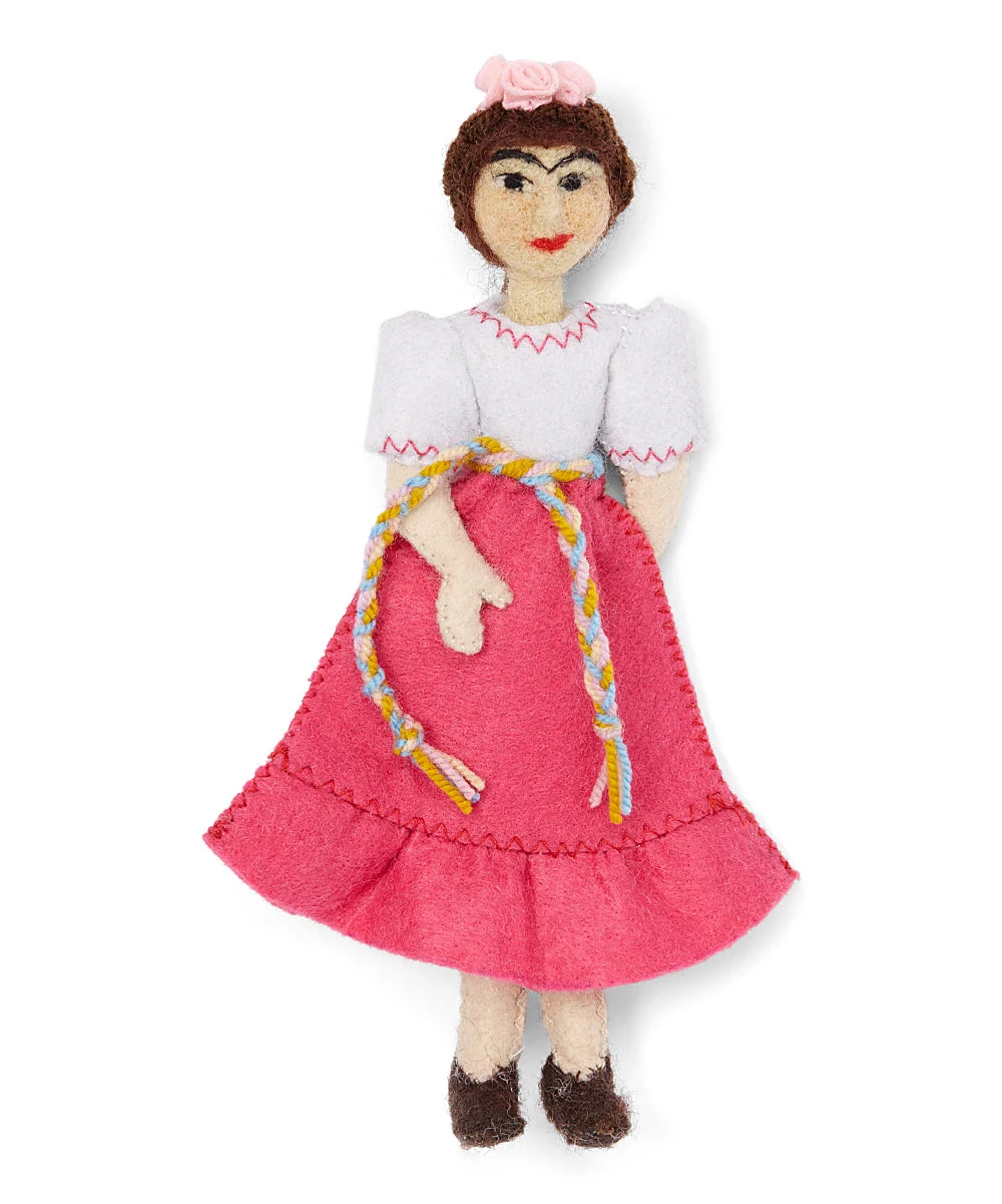 Frida Kahlo Felt Ornament