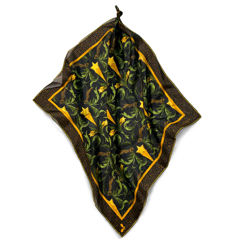Hollywood Nights Silk Bandana - Image 2