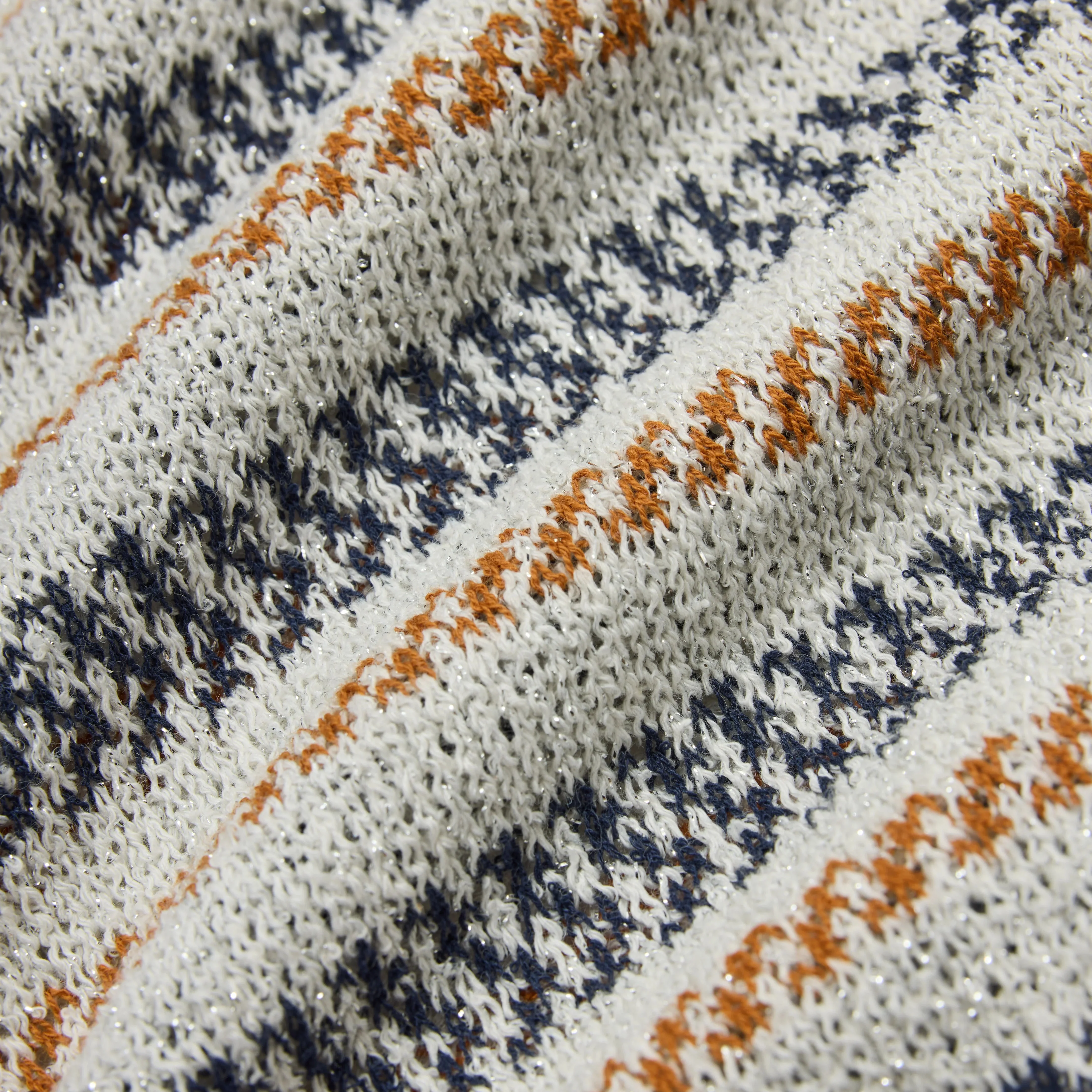 Speckled Stripe Knit Lounge Shirt - Image 4