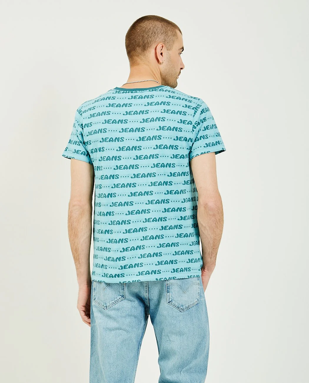 Graphic Jeans Tee - Image 3