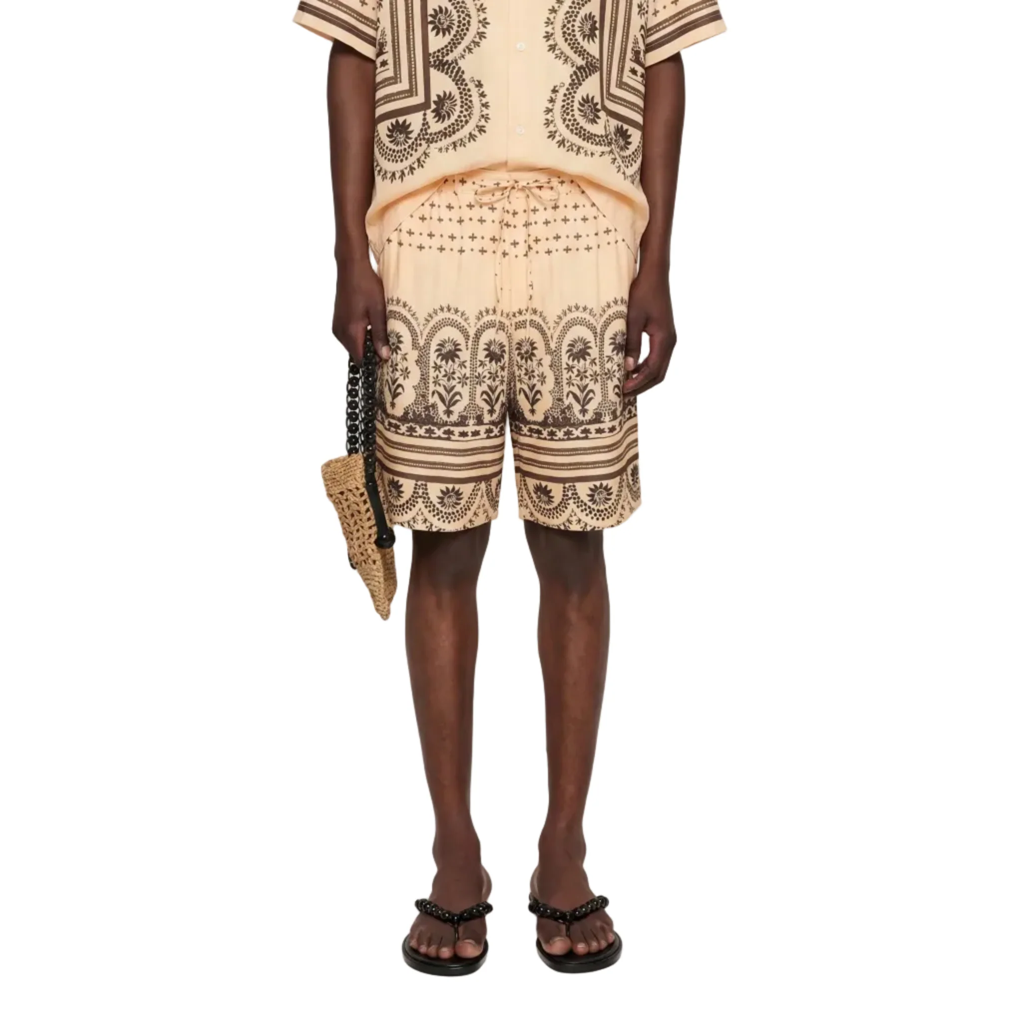 Nabil Fluid Printed Shorts - Image 2