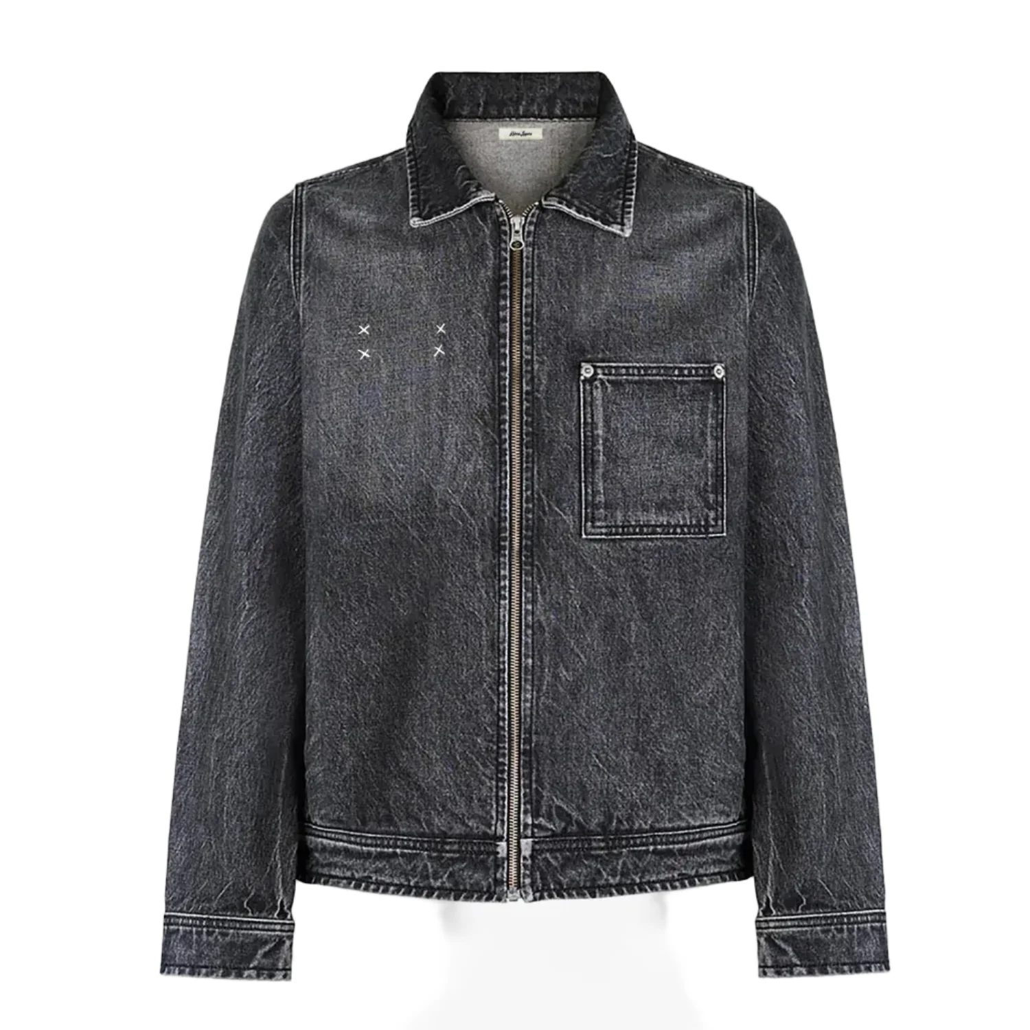 Scratch Patch Pocket Denim Jacket
