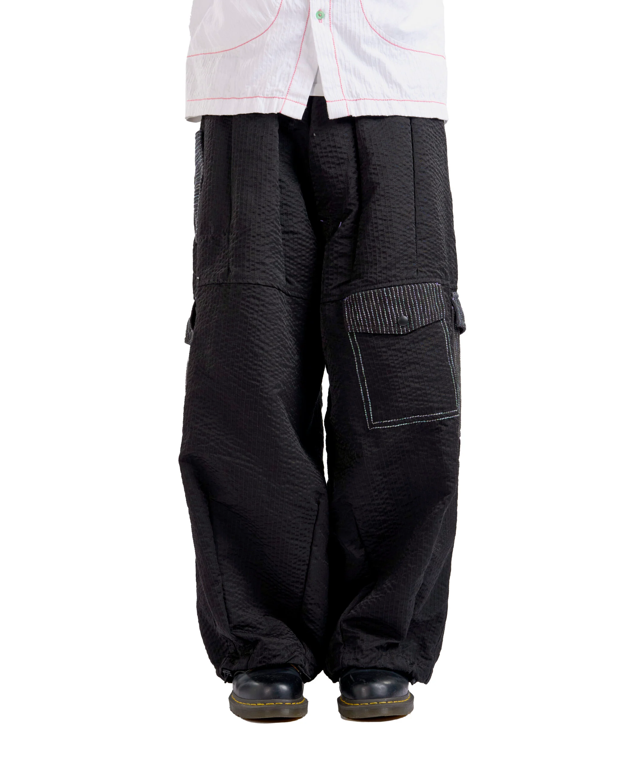 Stitched-Through Cargo Pants - Image 3
