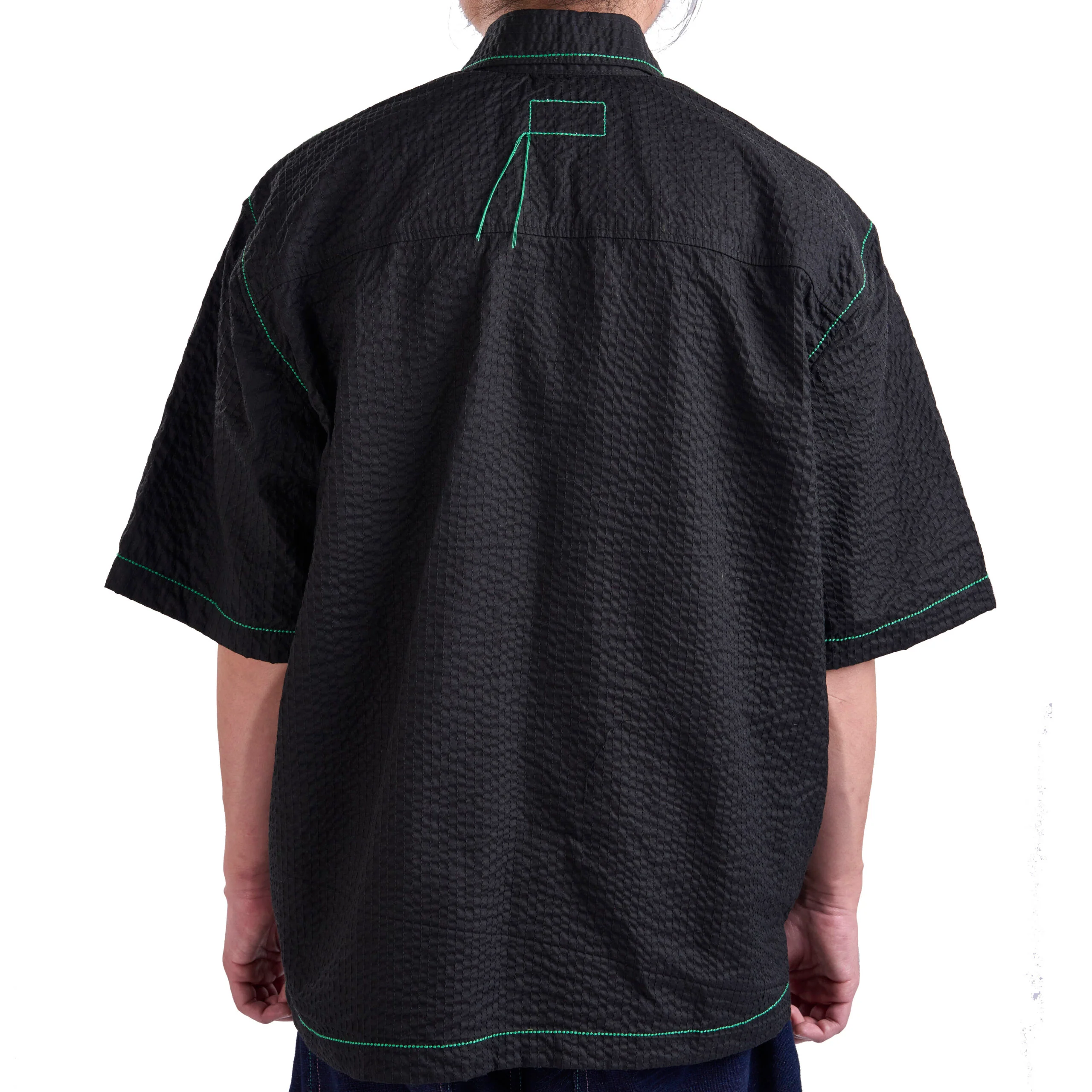 Stitched-Through Multi-Panel Pocket Shirt - Image 3