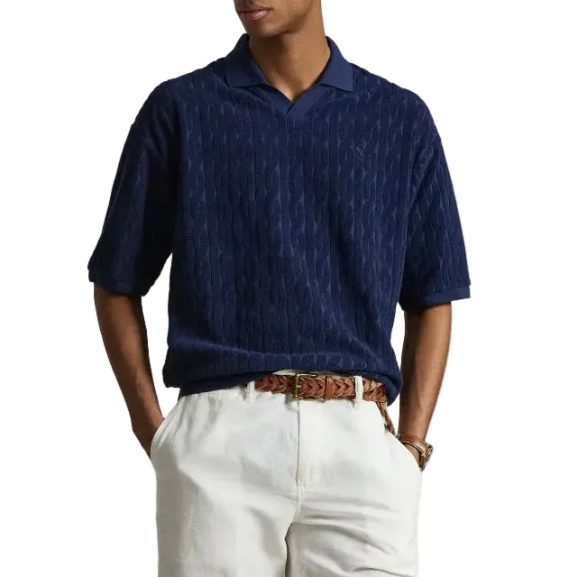 Cable-Knit Polo - Image 2