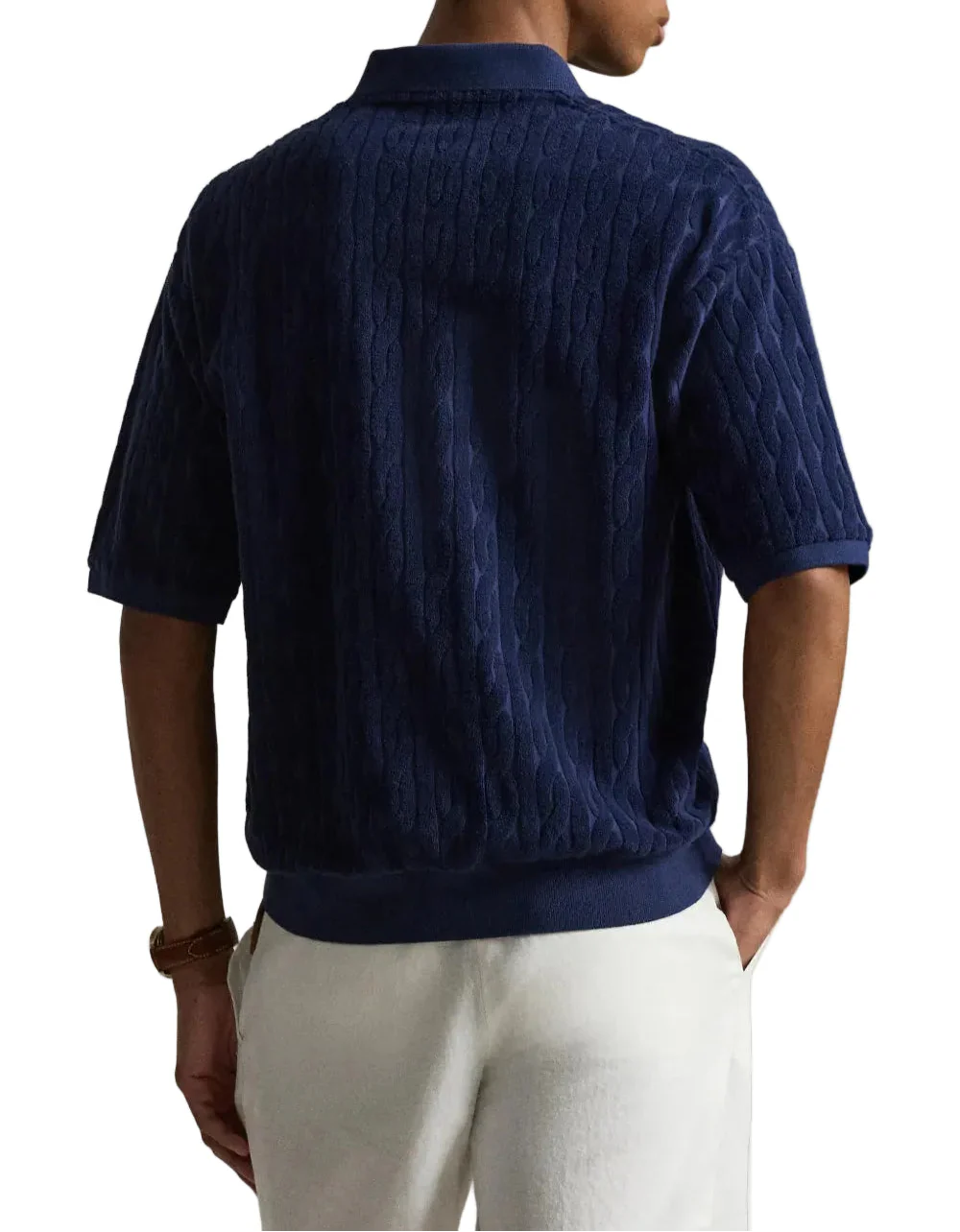 Cable-Knit Polo - Image 3