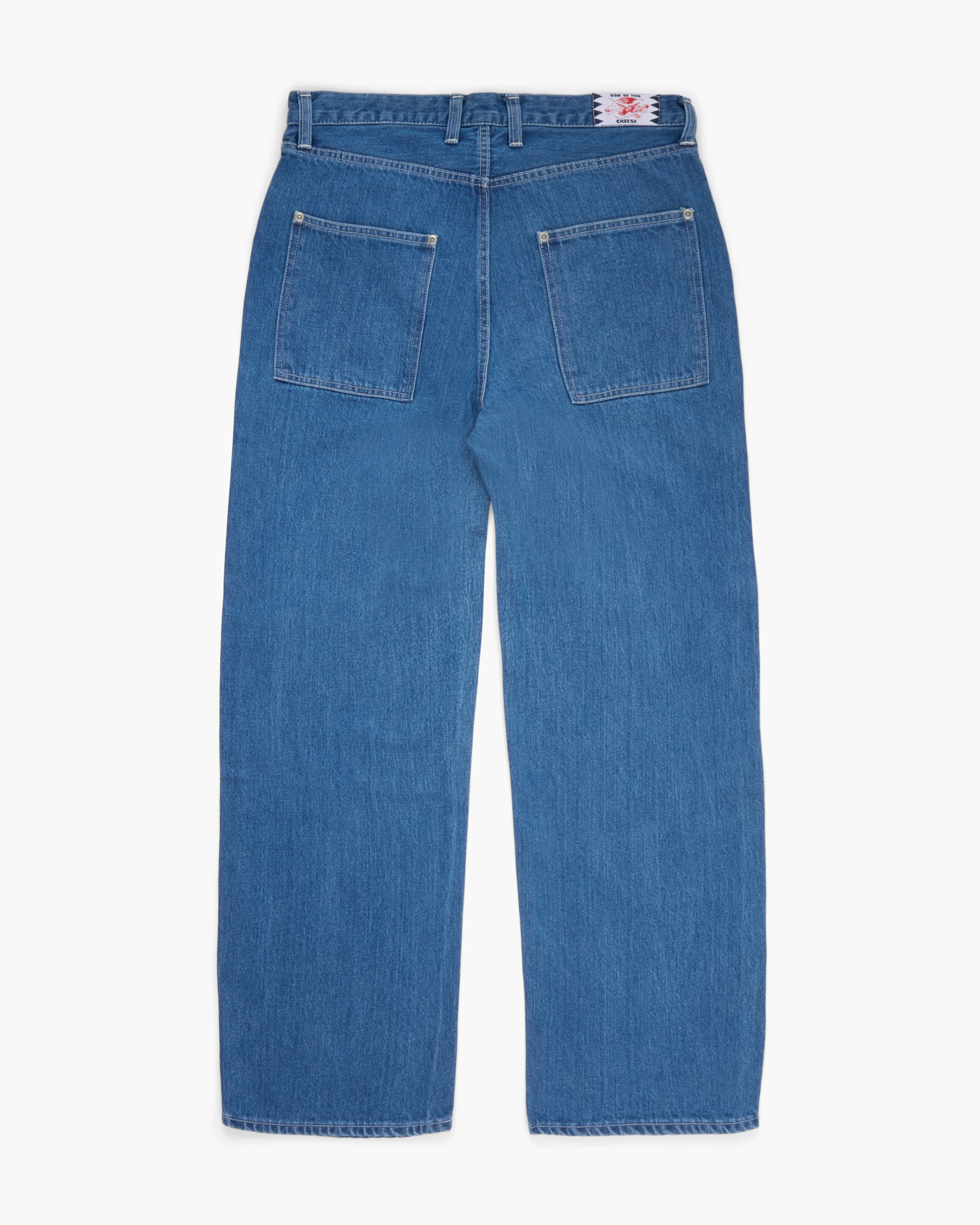 Wide Denim 5 Pocket Pants - Image 2