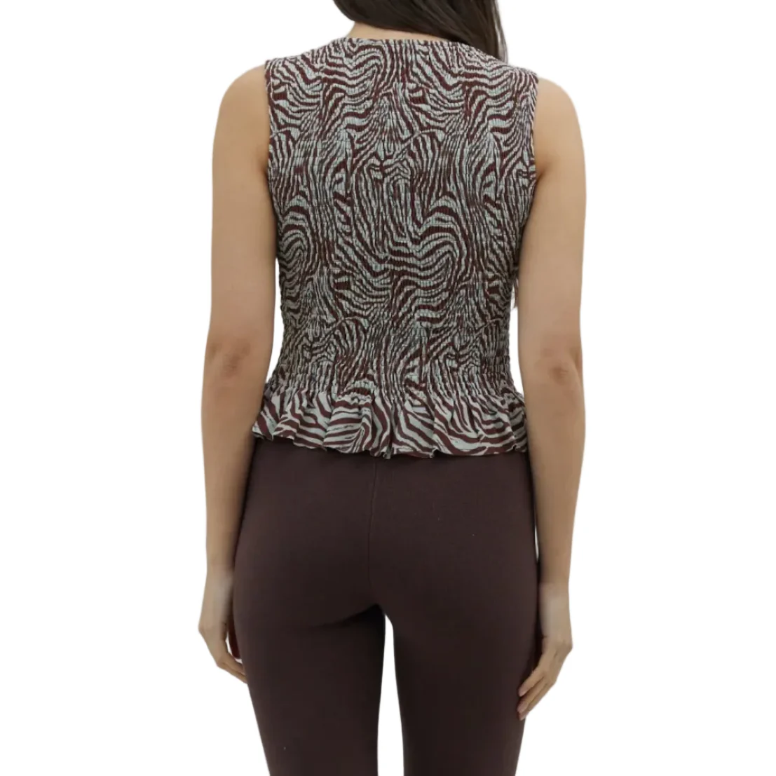 Zebra Mesh Top - Image 3